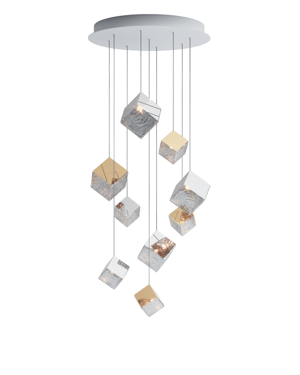 Lámpara de techo Pyrite Chandelier