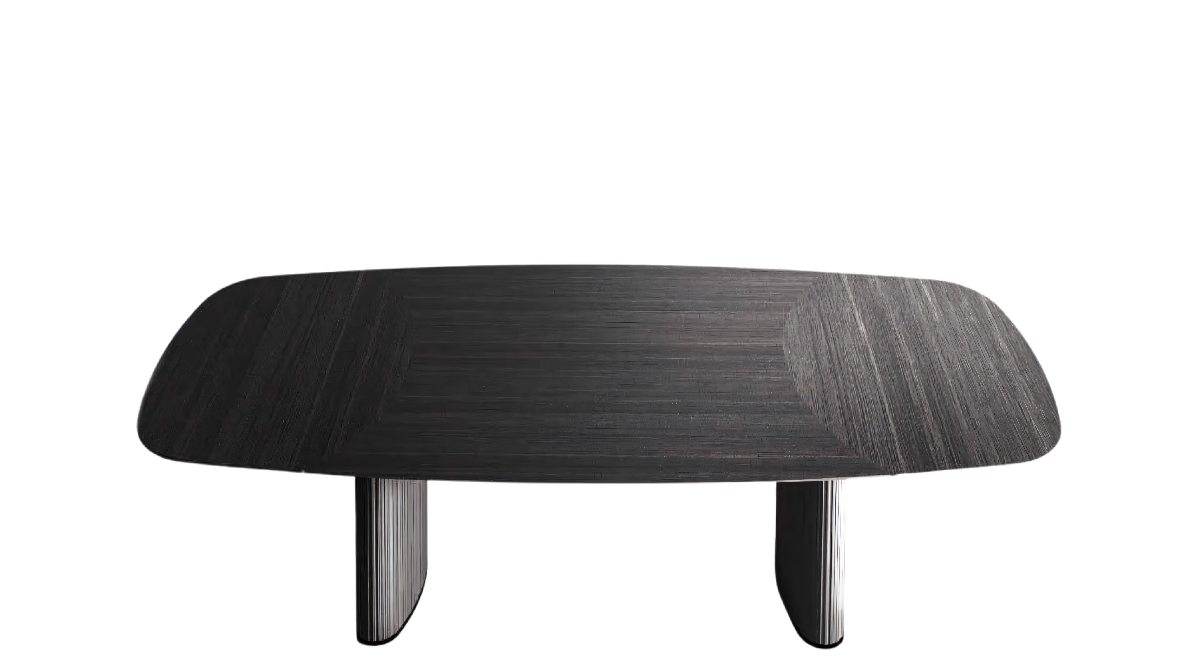 Shiro oval dining table