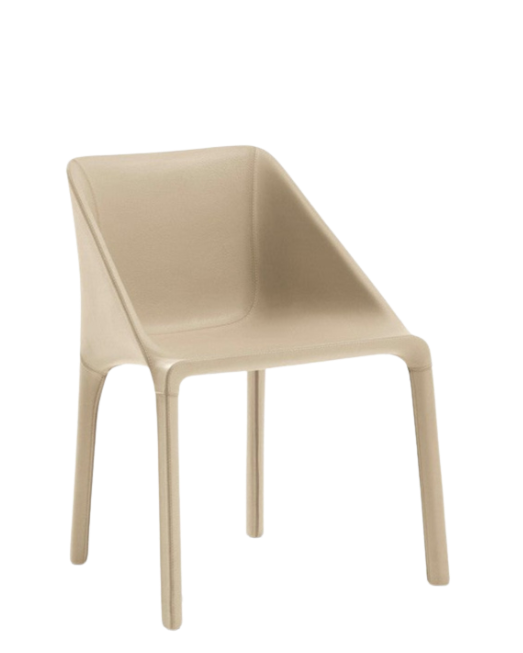 Manta dining chair with armrests