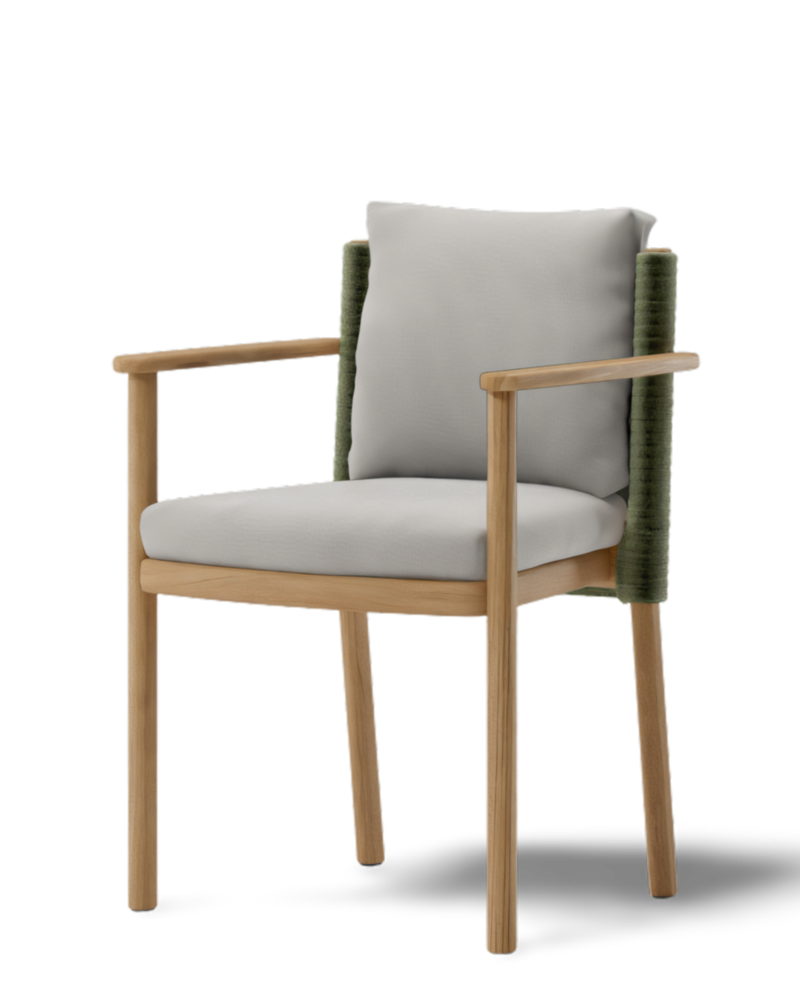 Sillón de comedor Giro | 465 Soga | 08L Porous Grey Terrain Elements