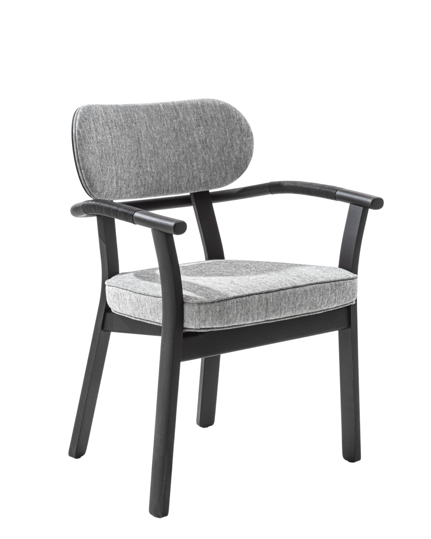 Silla de comedor Evelin con reposabrazos