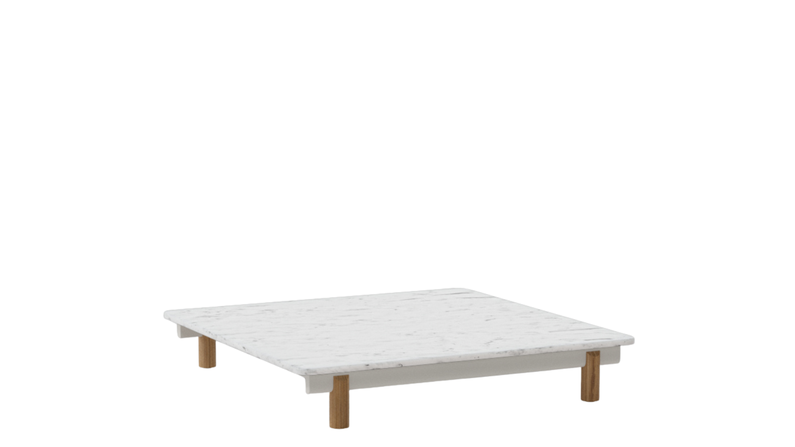 Mesa de centro Molo 120x120 | Estructura 04C | Superficie mármol N00