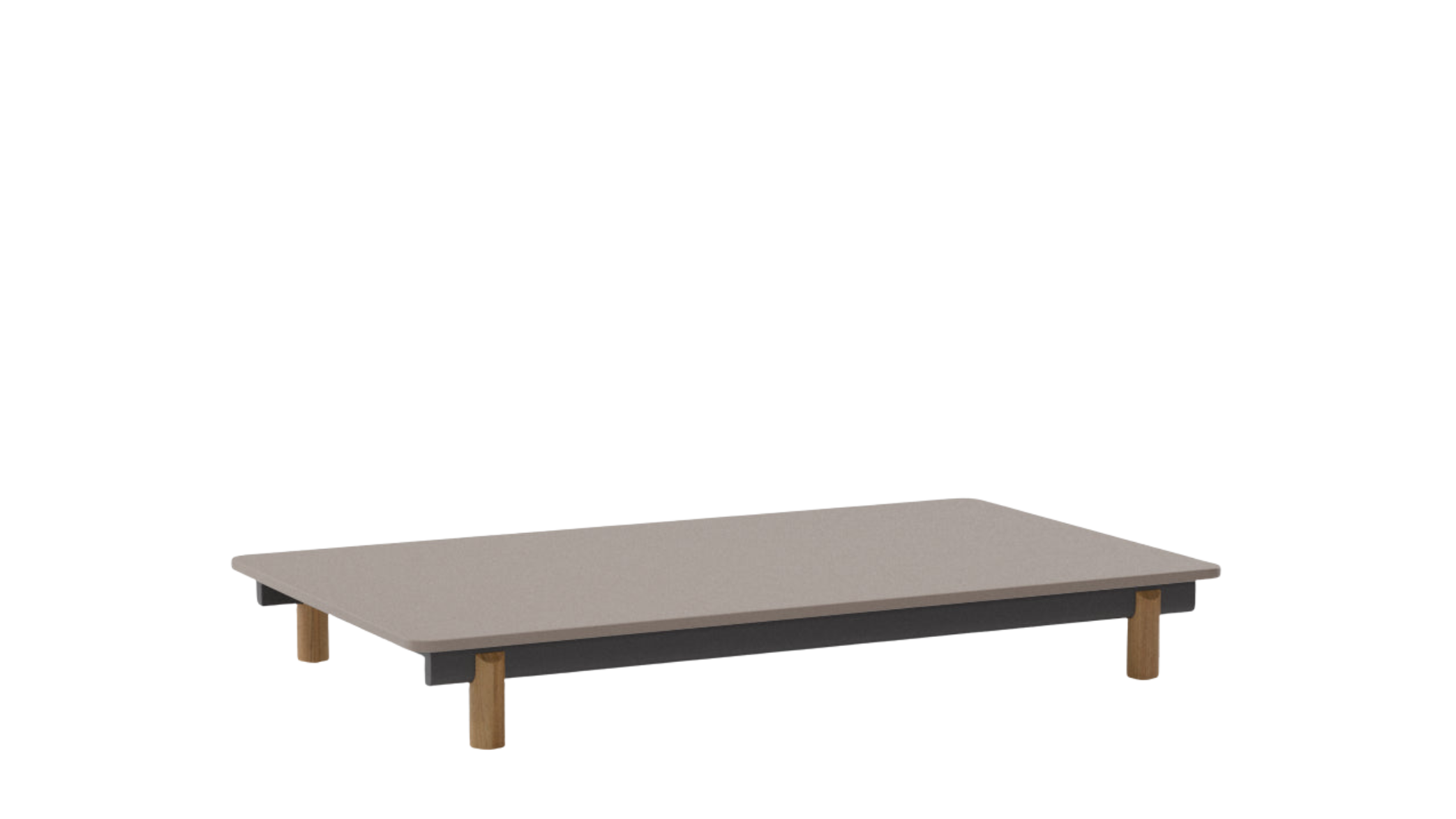 Molo Coffee Table 160x94 cm | Frame 01C | Aluminum Top 01C