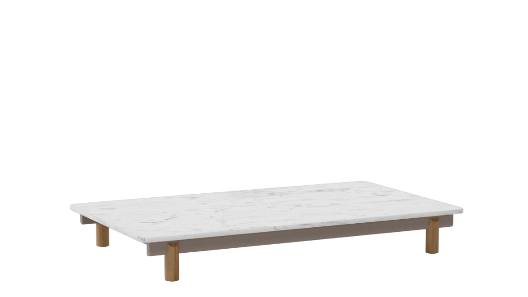 Molo Coffee Table 160x94 | Frame 06C | Marble Top N00