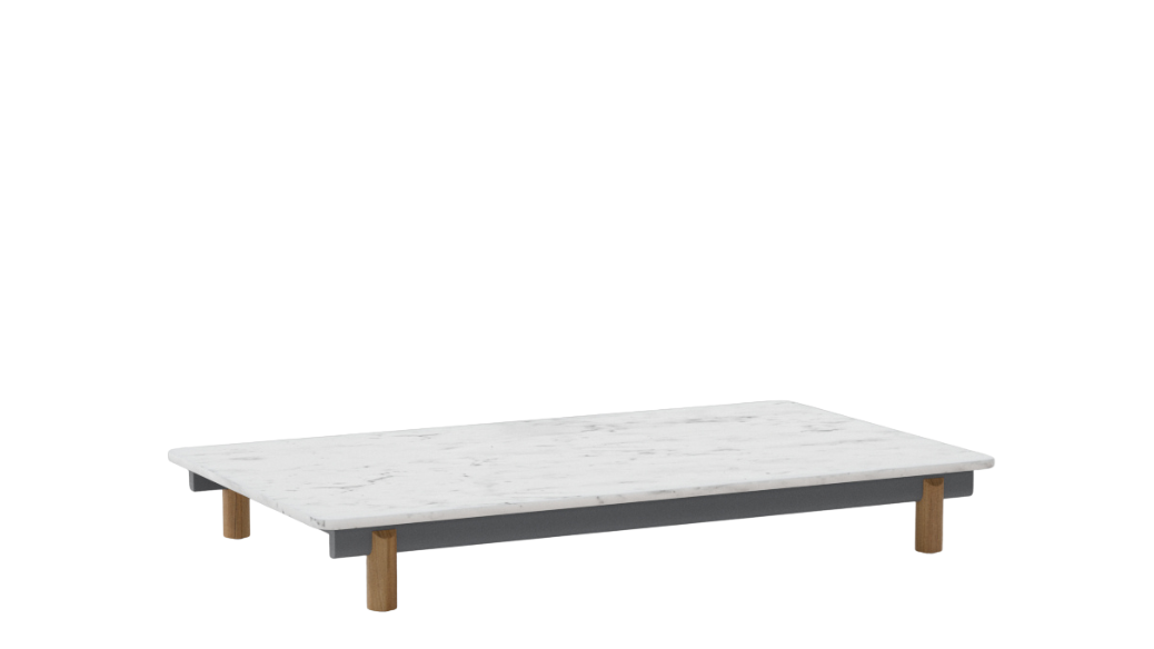 Molo Coffee Table 160x94 | Frame 02C | Marble Top N00
