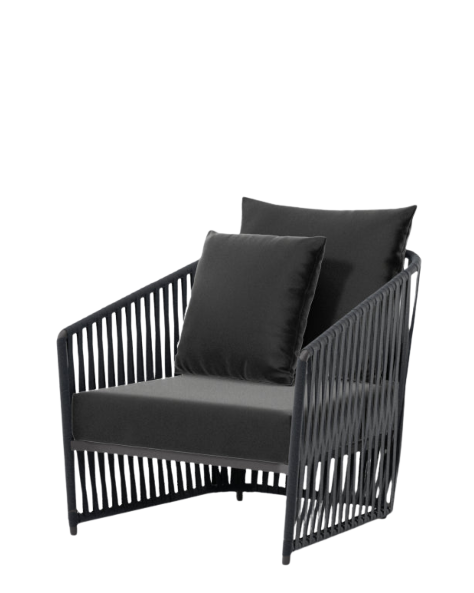 Sillón club Bitta Lounge | Cuerda Z01 | Asiento 01L | Cojines 01L