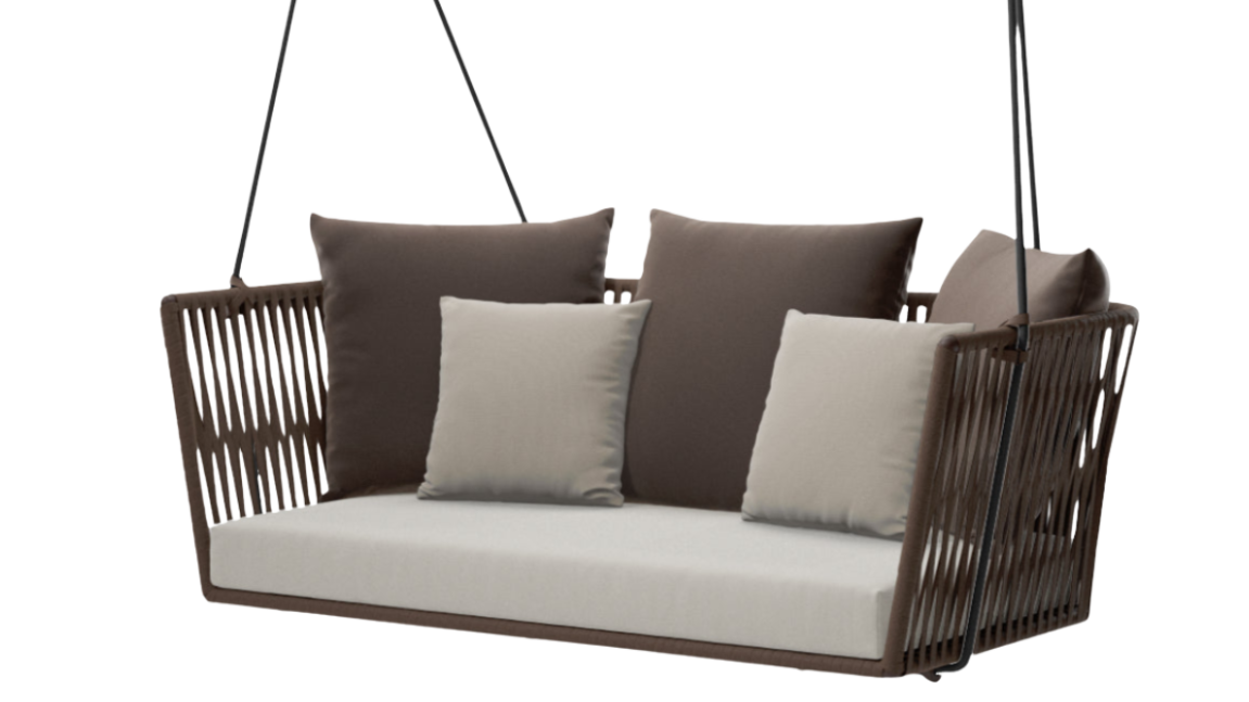 Bitta 2-Seater Rope Swing | Rope Swing Z09 | Seat Cushion 03L