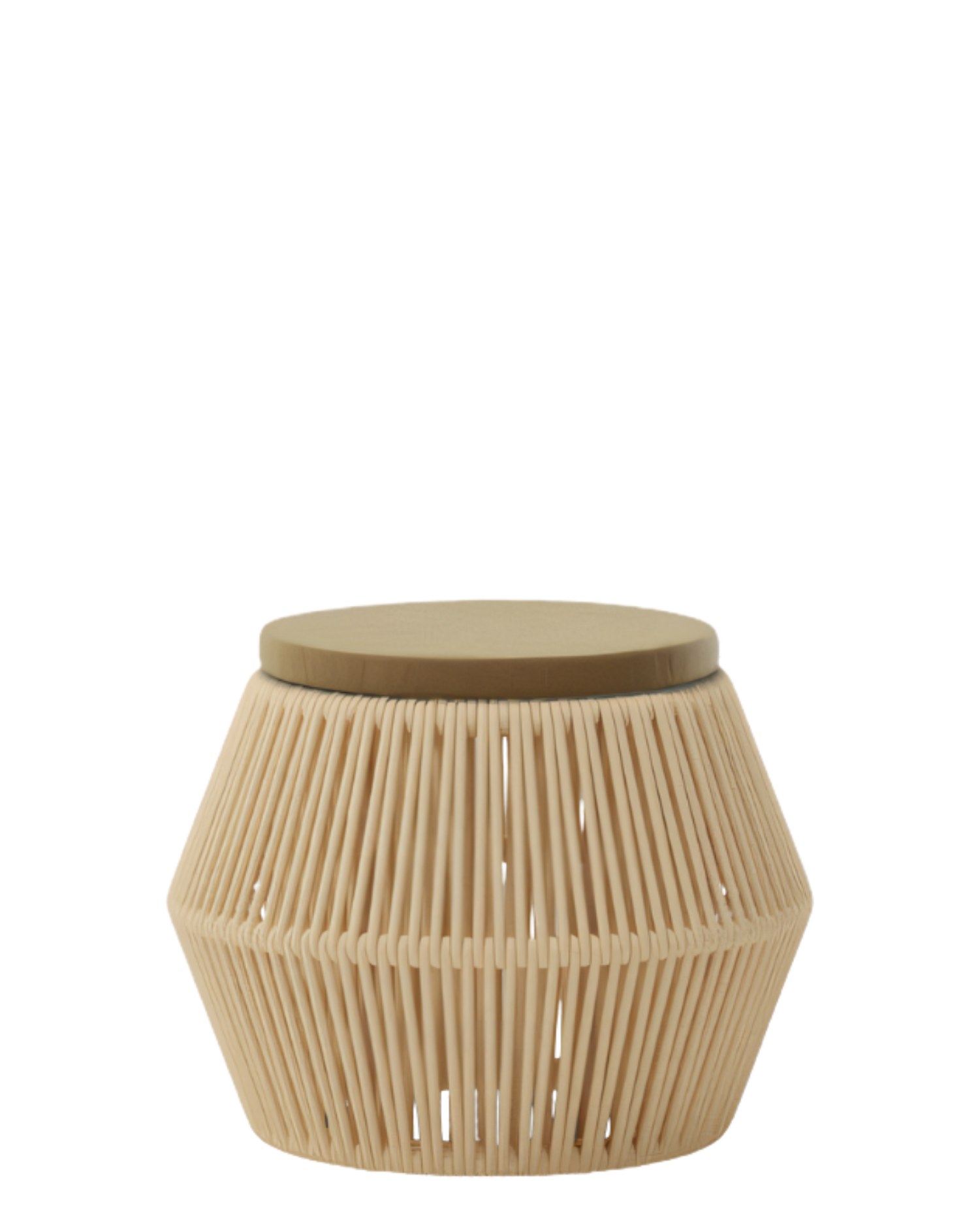 Puf alto ZigZag Objects | Cuerda Z20