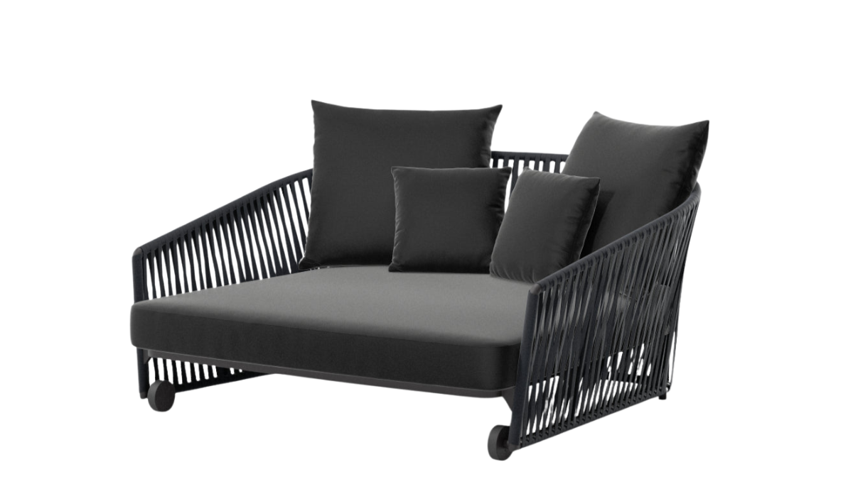 Bitta Lounge Daybed | Z01 Rope | 01L Seat | 01L Cushions