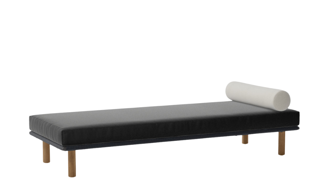 Tumbona para silla de terraza Bitta | Pie de teca T01 | Estructura Z01