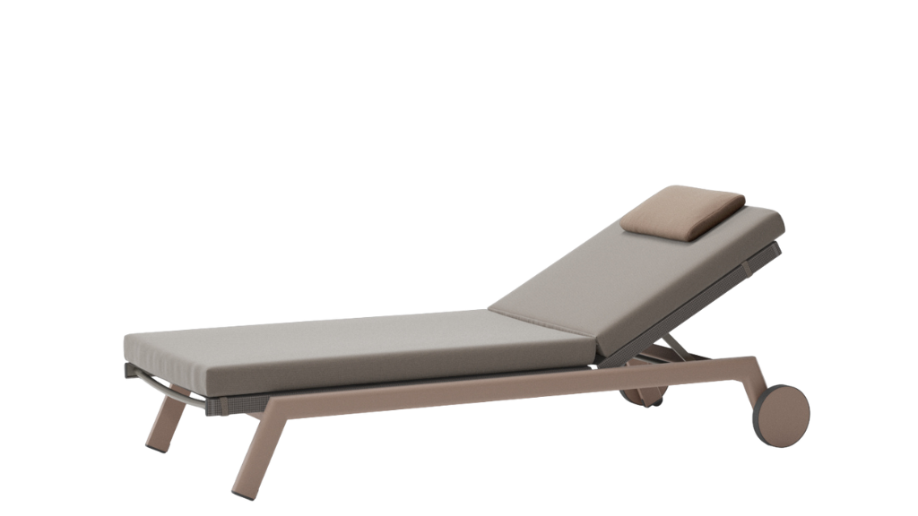 Tumbona Molo con ruedas | Estructura 07C | Urchin Parallels 547