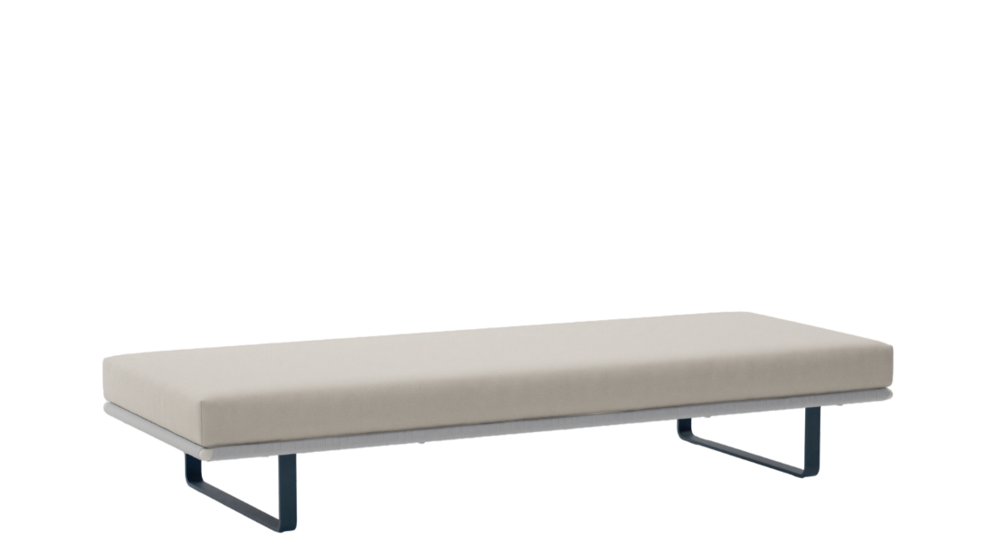 Tumbona para silla de terraza Bitta | Pie de aluminio 22C | Estructura Z04