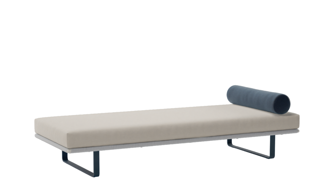 Tumbona para silla de terraza Bitta | Pie de aluminio 22C | Estructura Z04