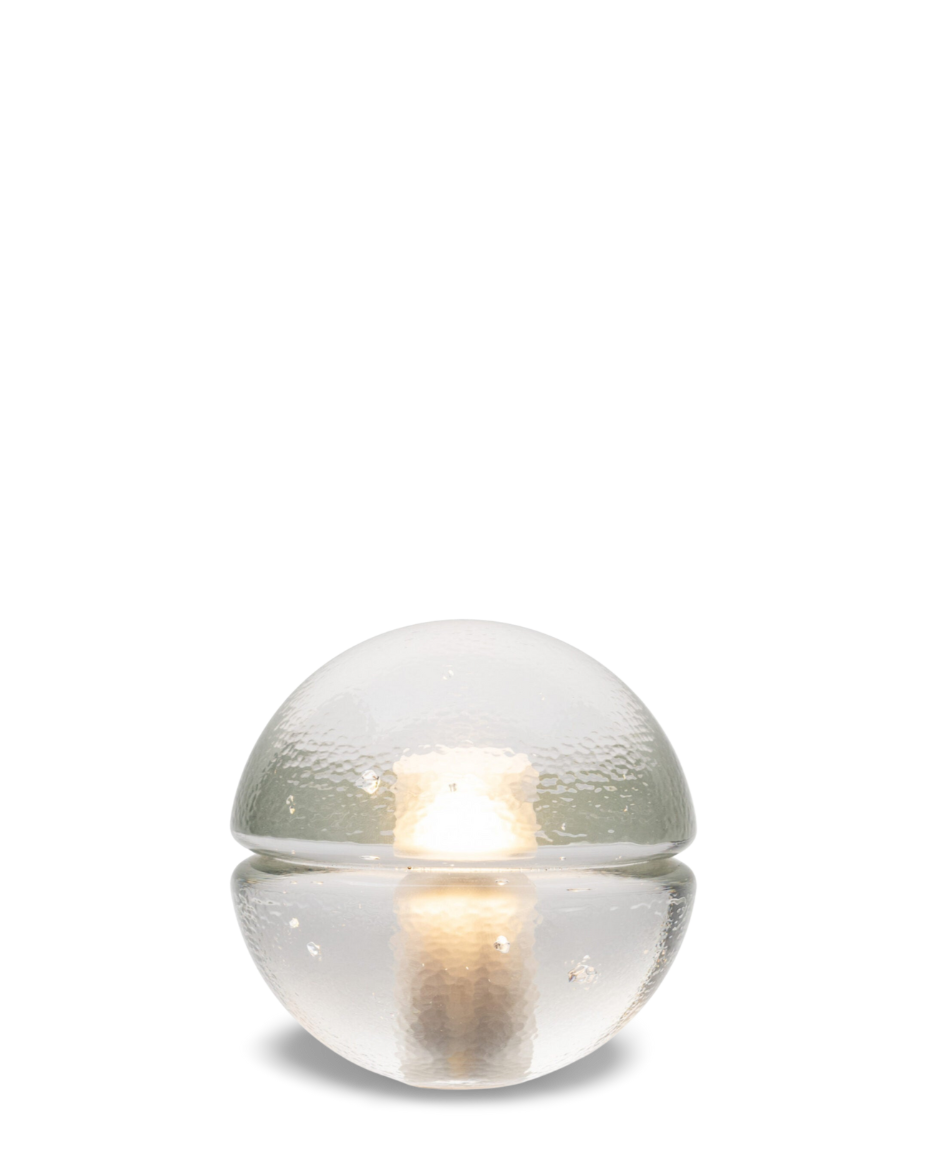 Lámpara de mesa portátil 14p | Clear