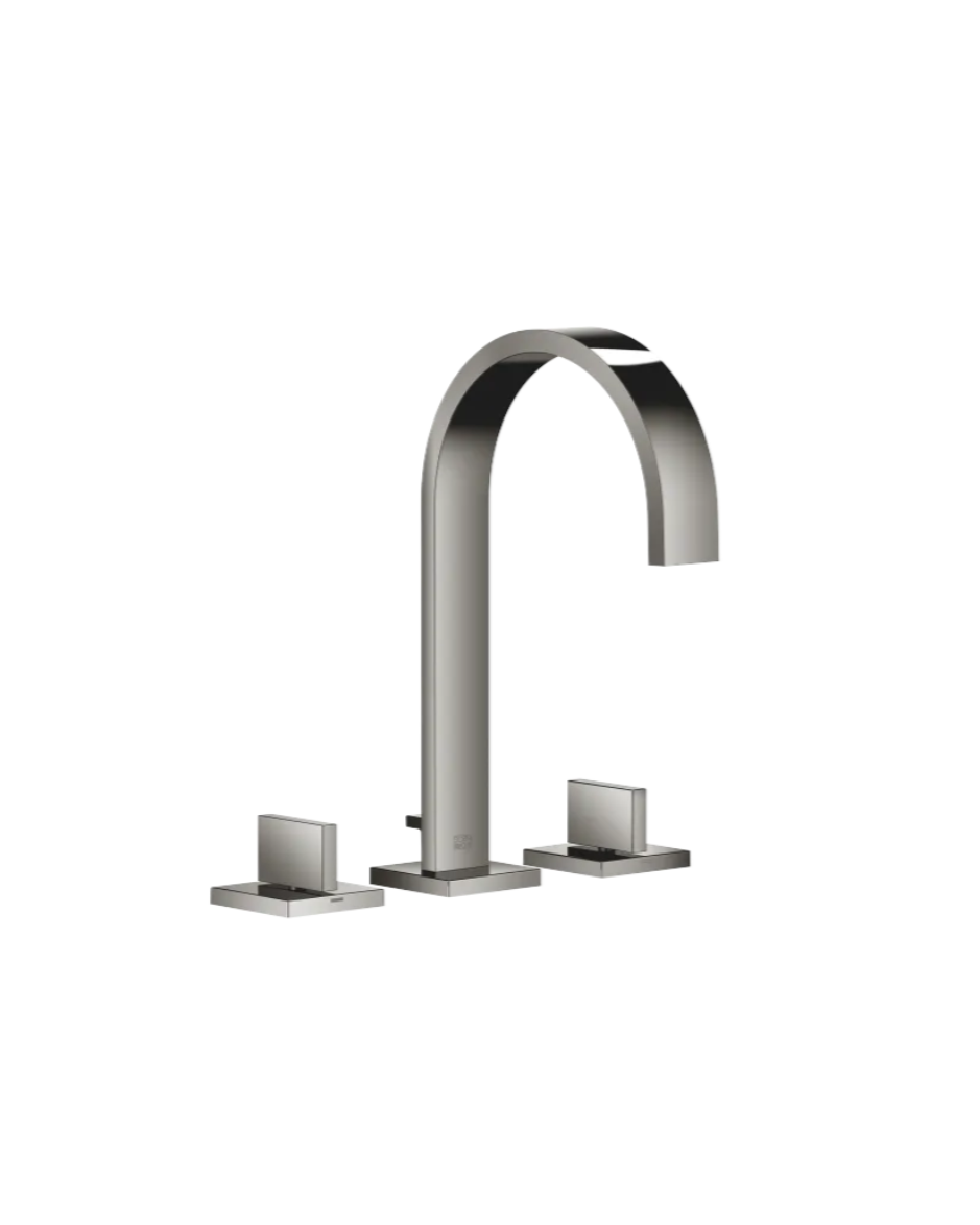 American style basin mixer with automatic valve H. 27.7 cm MEM