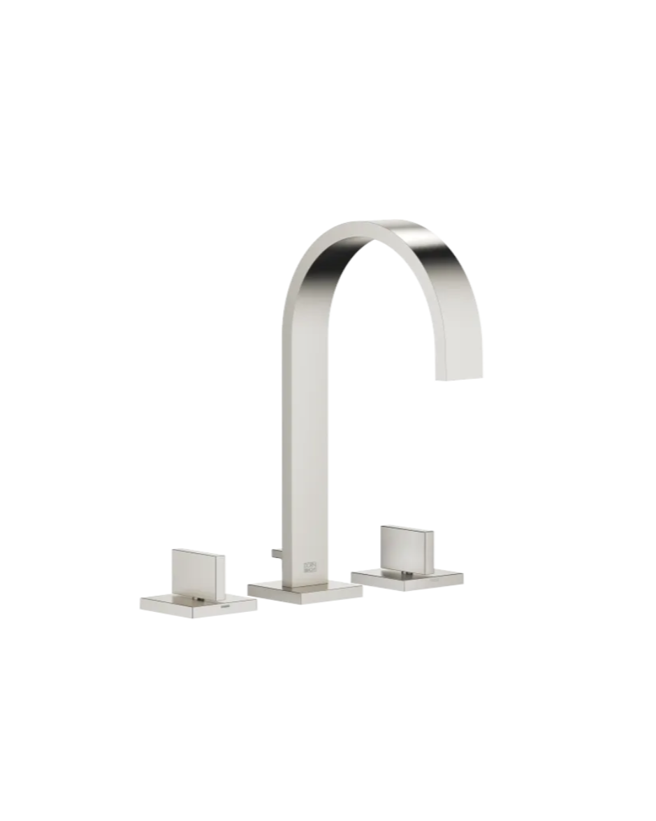 American style basin mixer with automatic valve H. 27.7 cm MEM