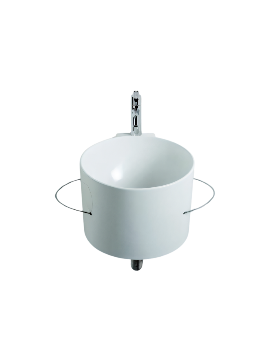 Bucatini wall-mounted washbasin