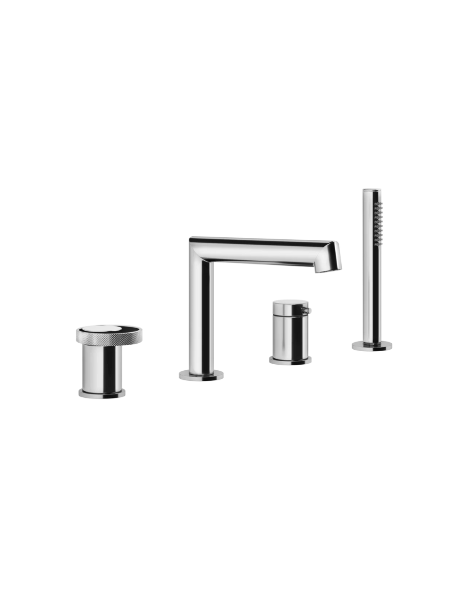 Grifería de bañera monomando con desviador | Colección Anello