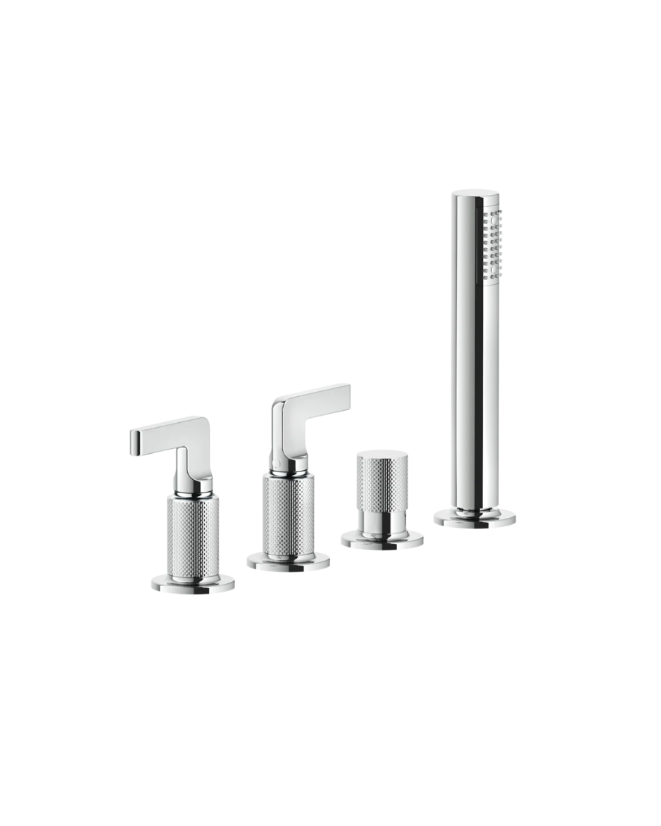 Single-lever bathtub faucet with diverter | Inciso Collection
