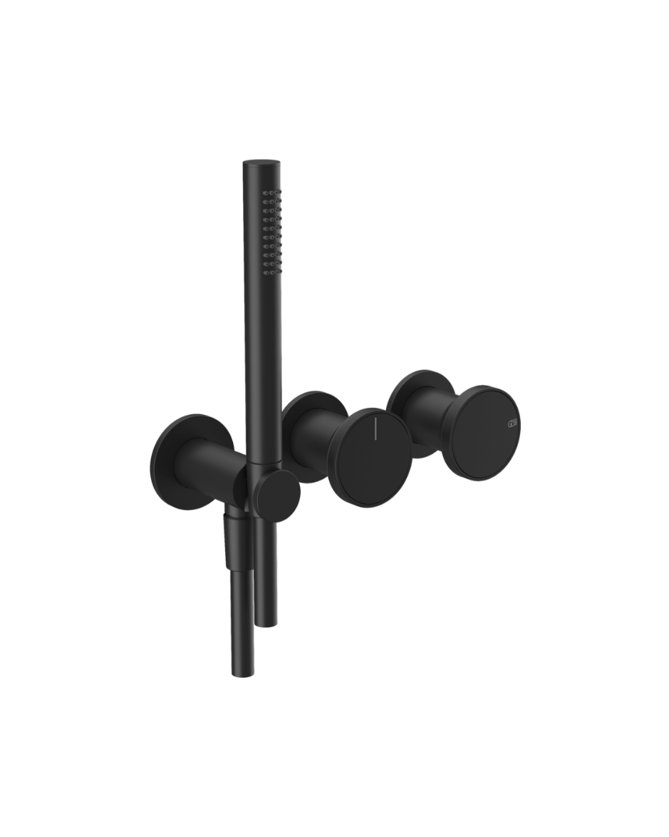 Single-lever shower faucet with two-way diverter | Origini Collection