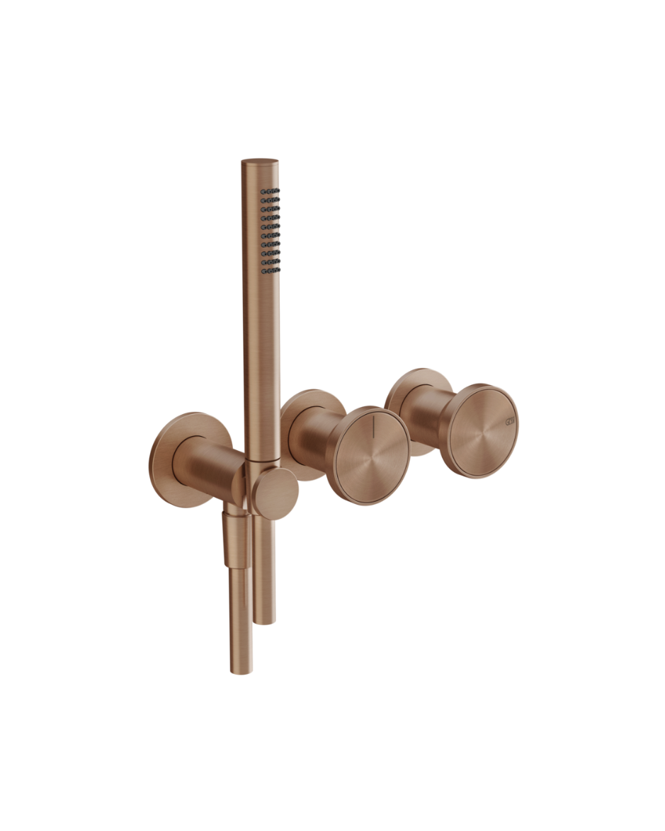 Single-lever shower faucet with two-way diverter | Origini Collection