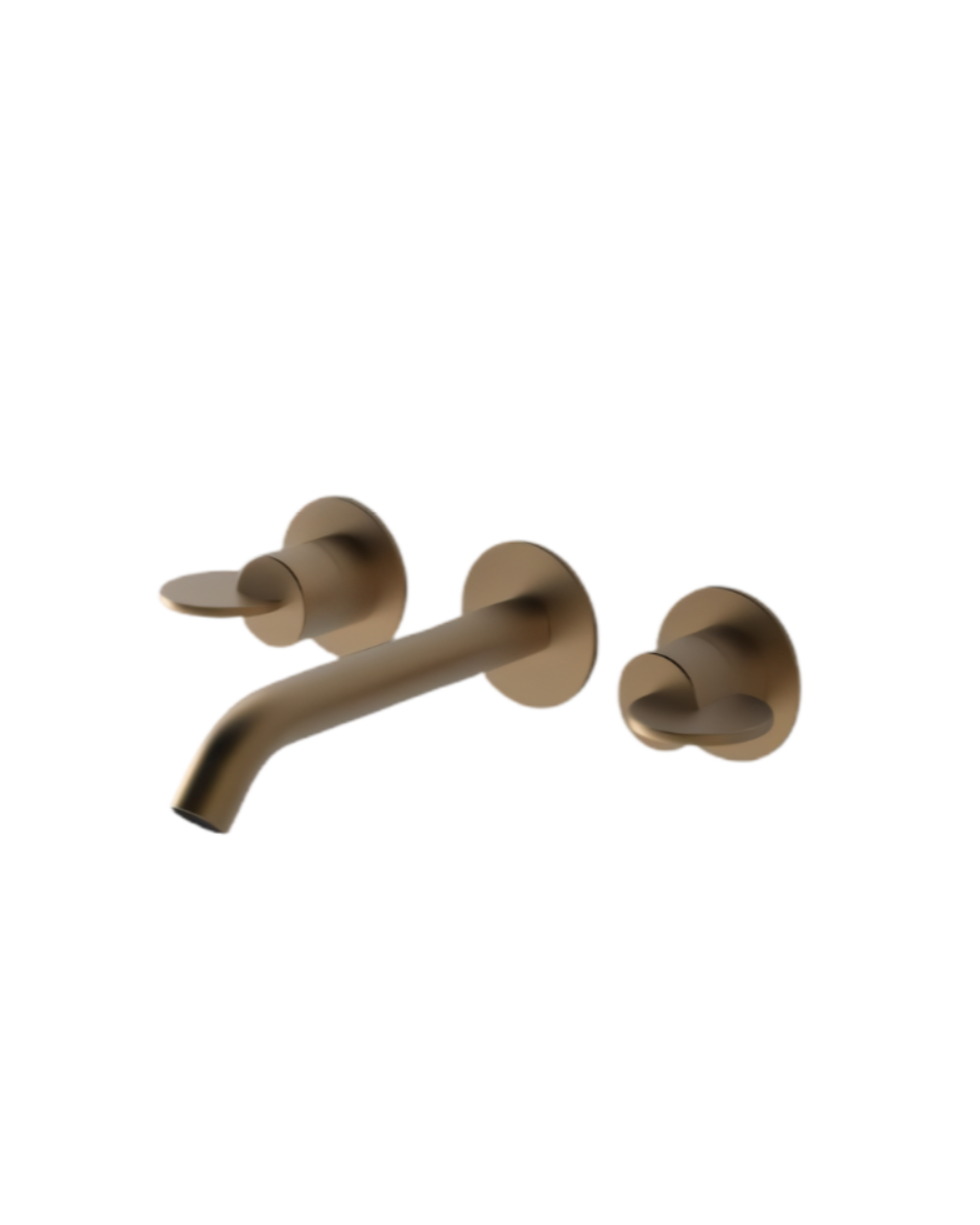 Lemon wall-mounted washbasin set