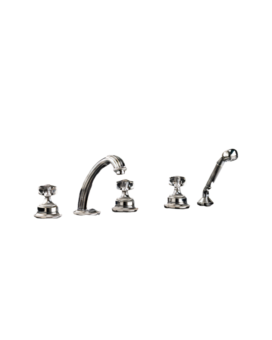 Grifería bañera de repisa King