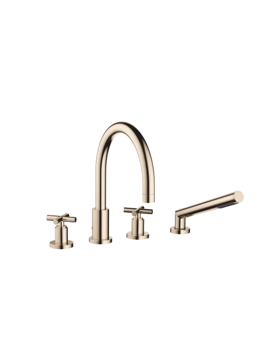 Grifo de bañera batería de cuatro orificios para borde de bañera TARA