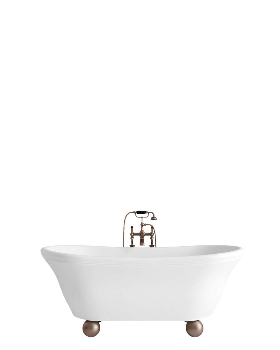 Bañera exenta Aurora Bijoux White