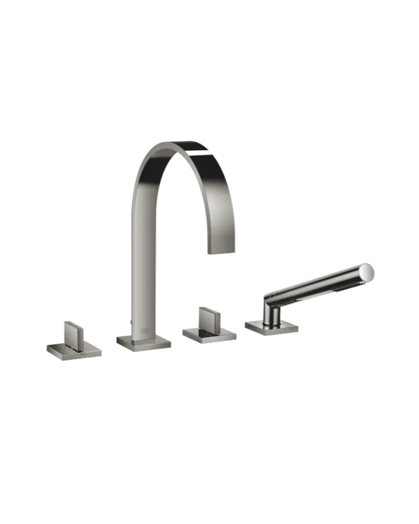 Grifo de bañera con batería de cuatro orificios para borde de bañera MEM