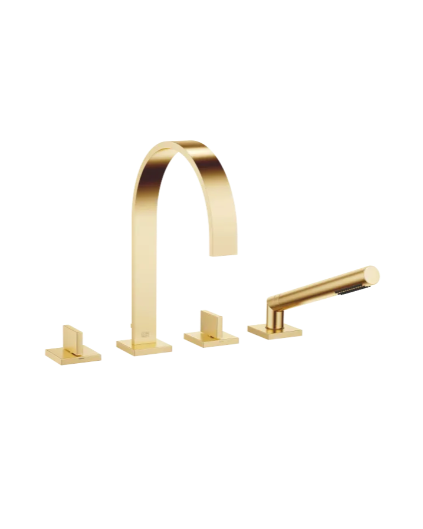 Grifo de bañera con batería de cuatro orificios para borde de bañera MEM