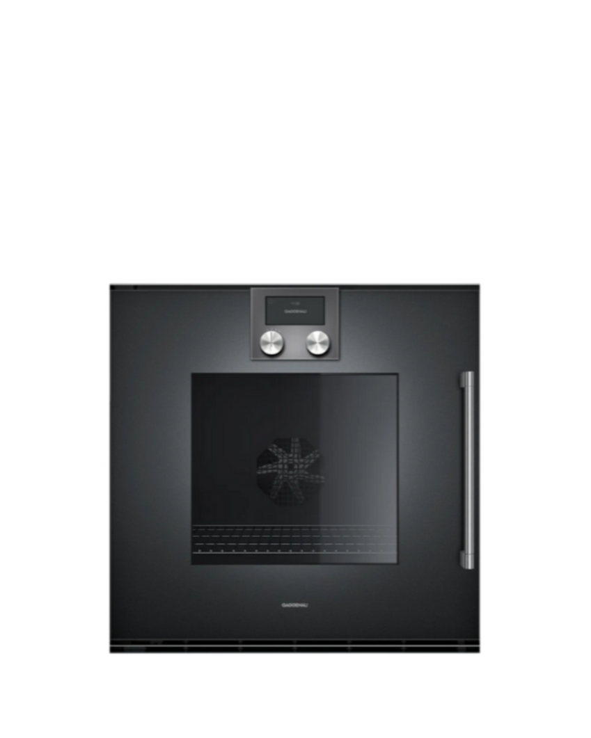 Horno 200 series 60 x 60 cm con puerta a la izquierda, Gris Antracita