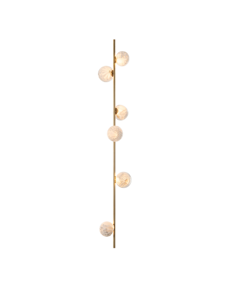 118.6 Stem Ceiling Lamp Brass