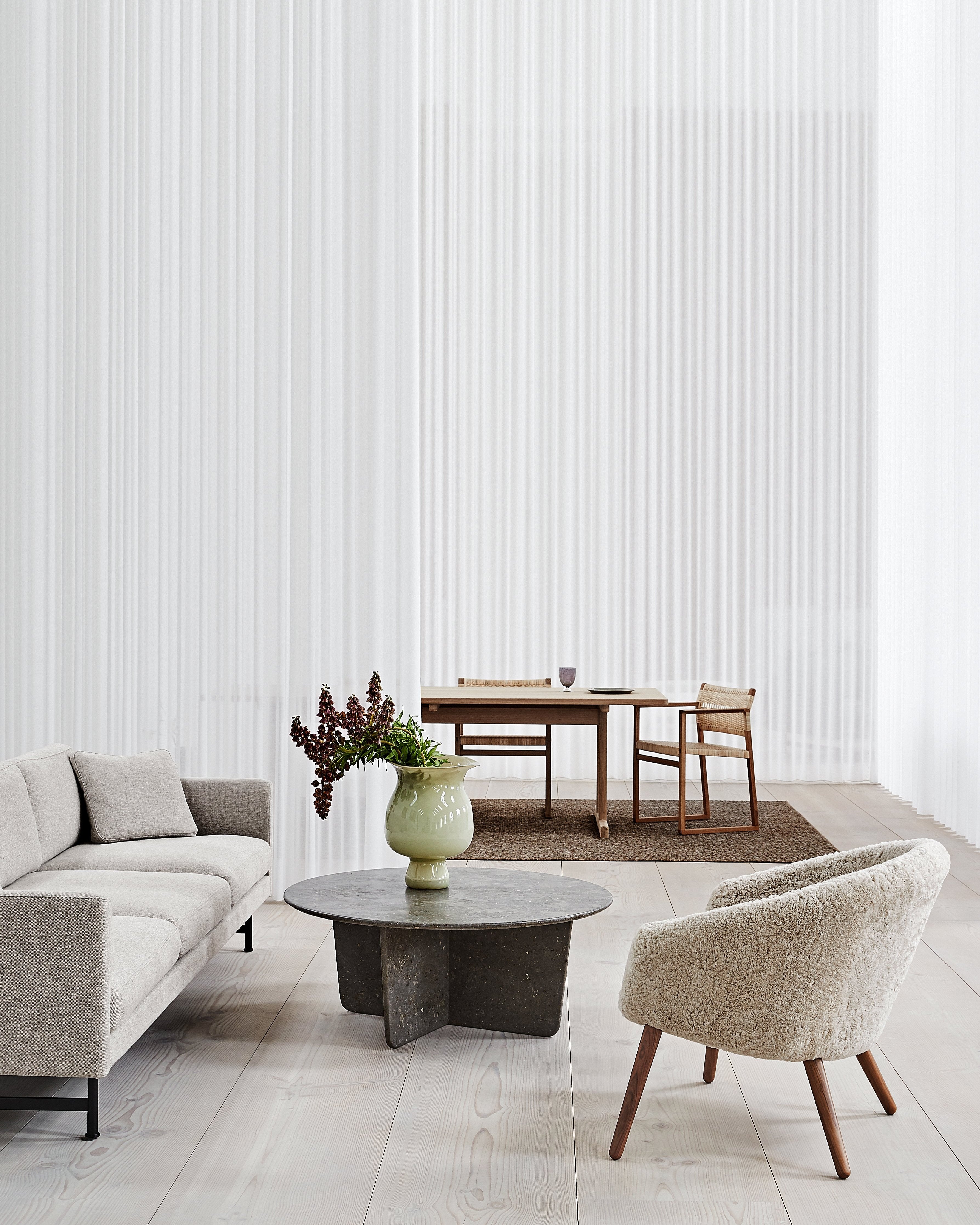 Tableau coffee table Ø100 cm