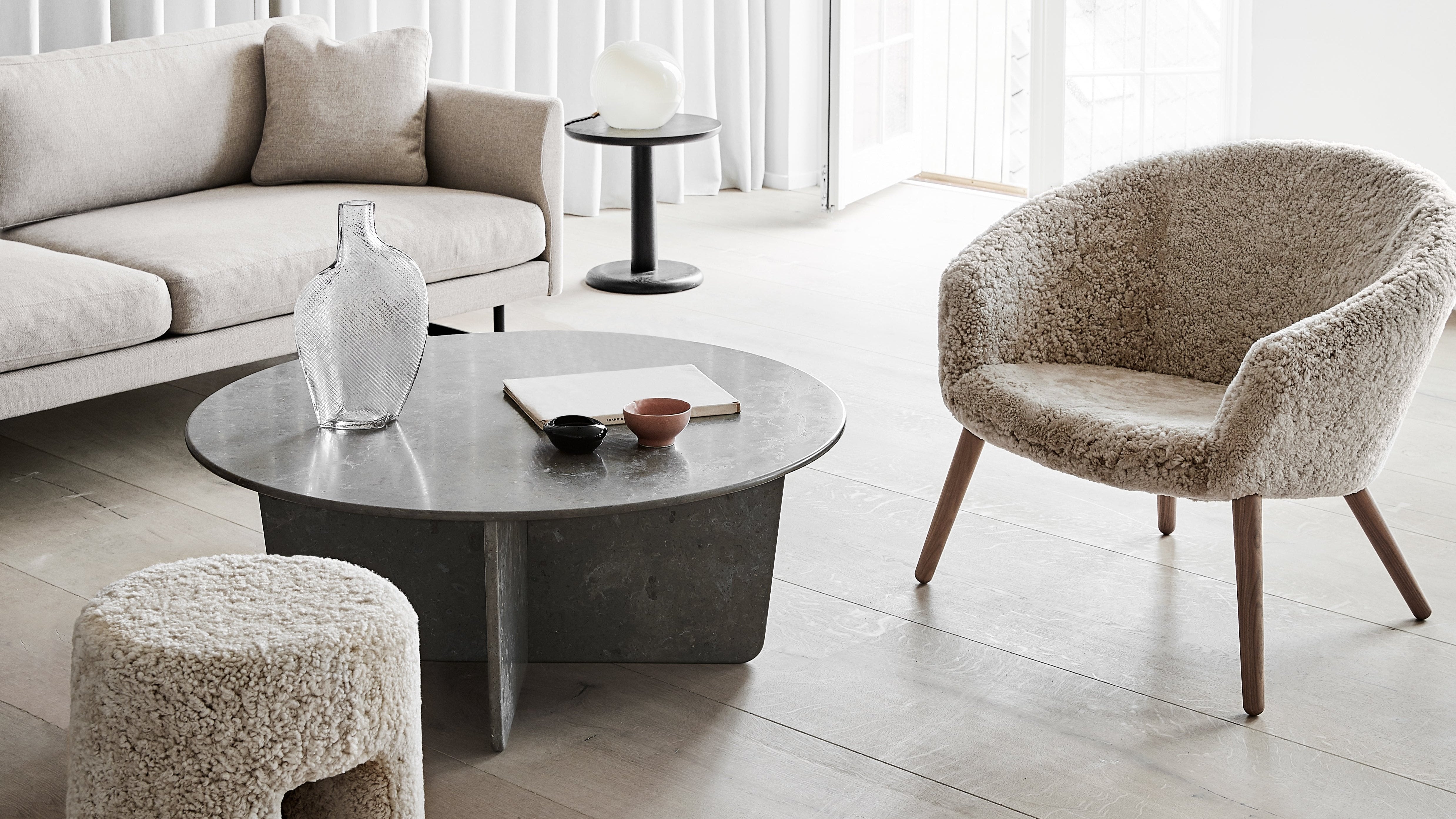 Tableau coffee table Ø100 cm