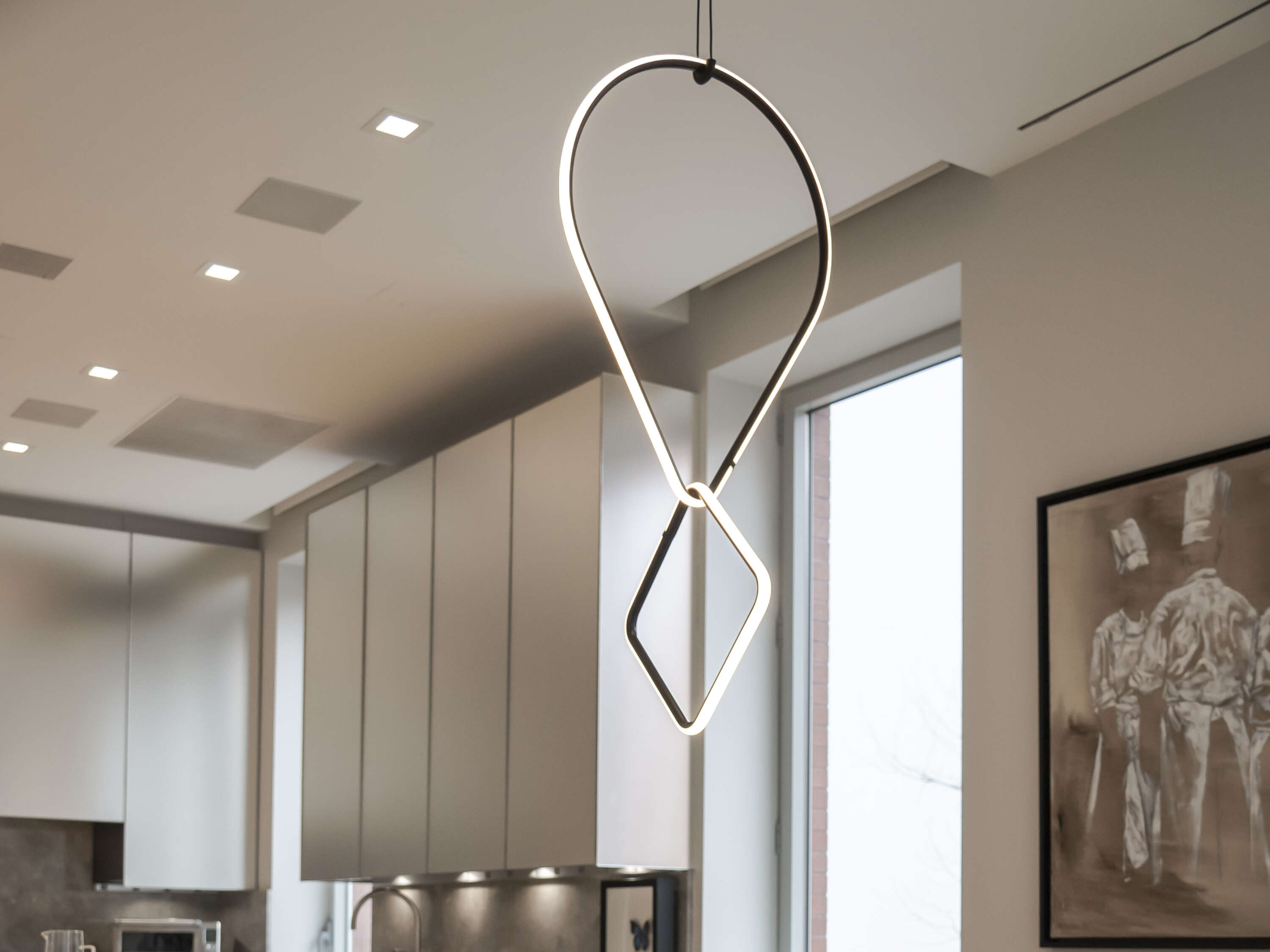 Arrangements Ceiling Lamp - 2 Elements Drop