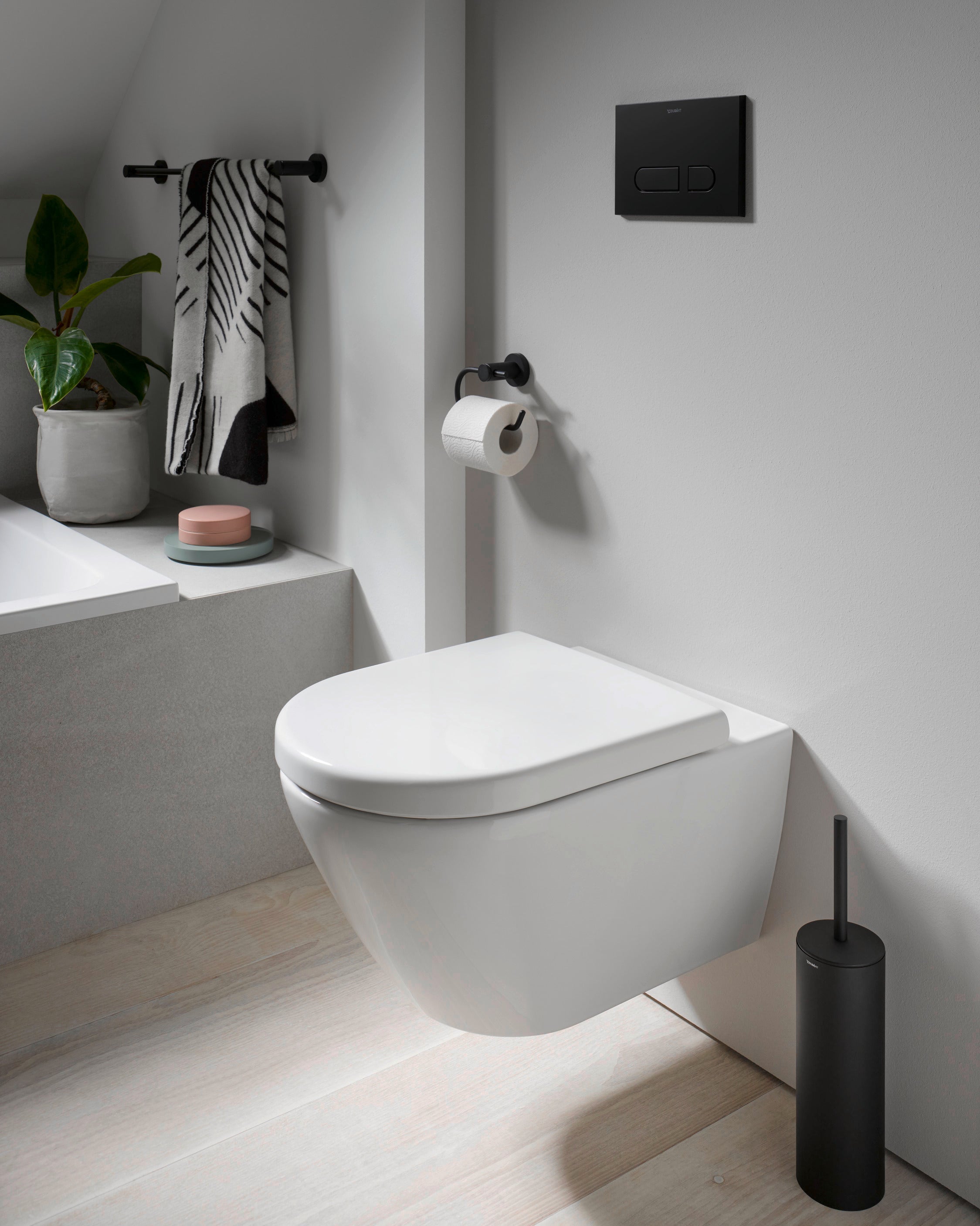 D-Code wall-hung toilet