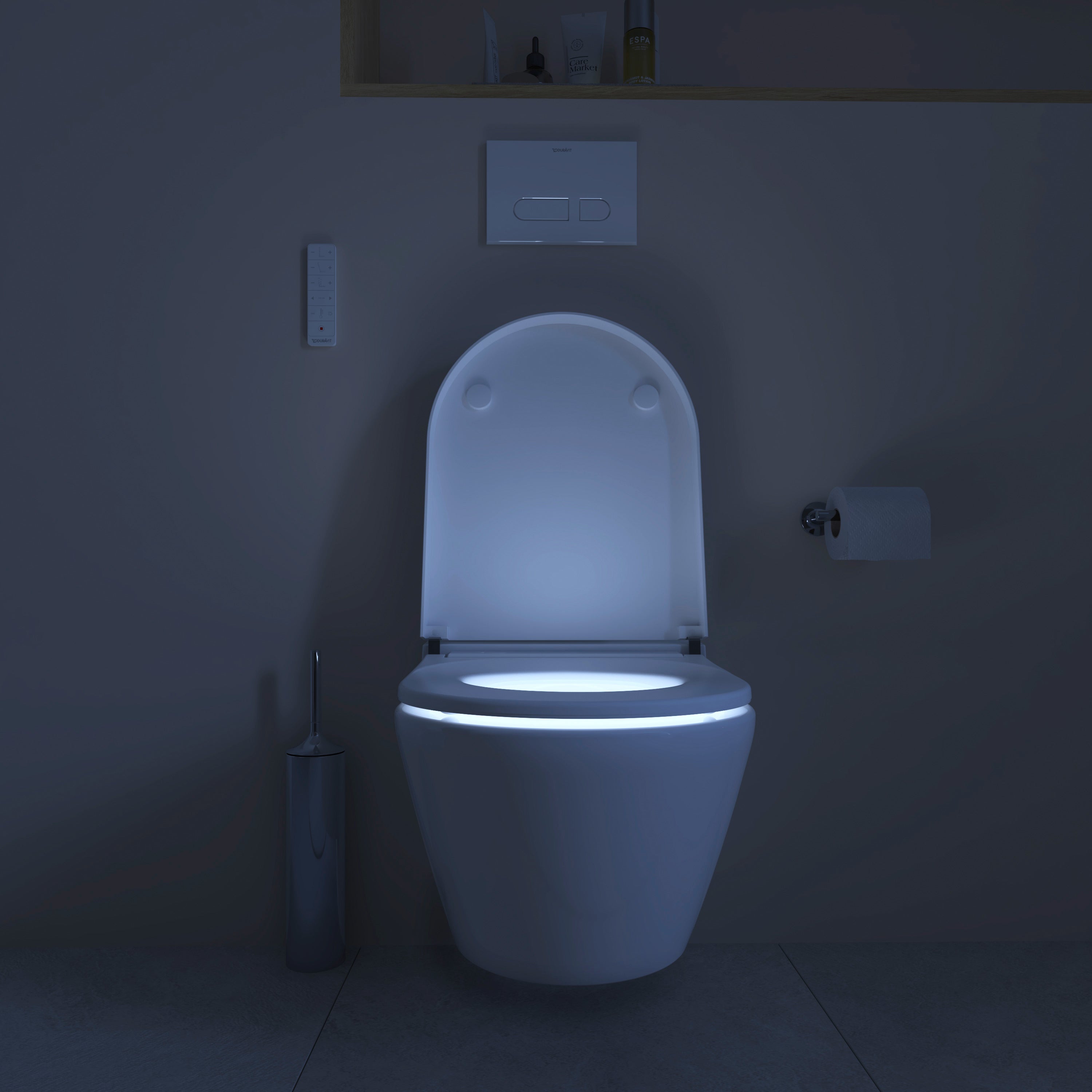 SensoWash D-Neo wall-hung technical toilet