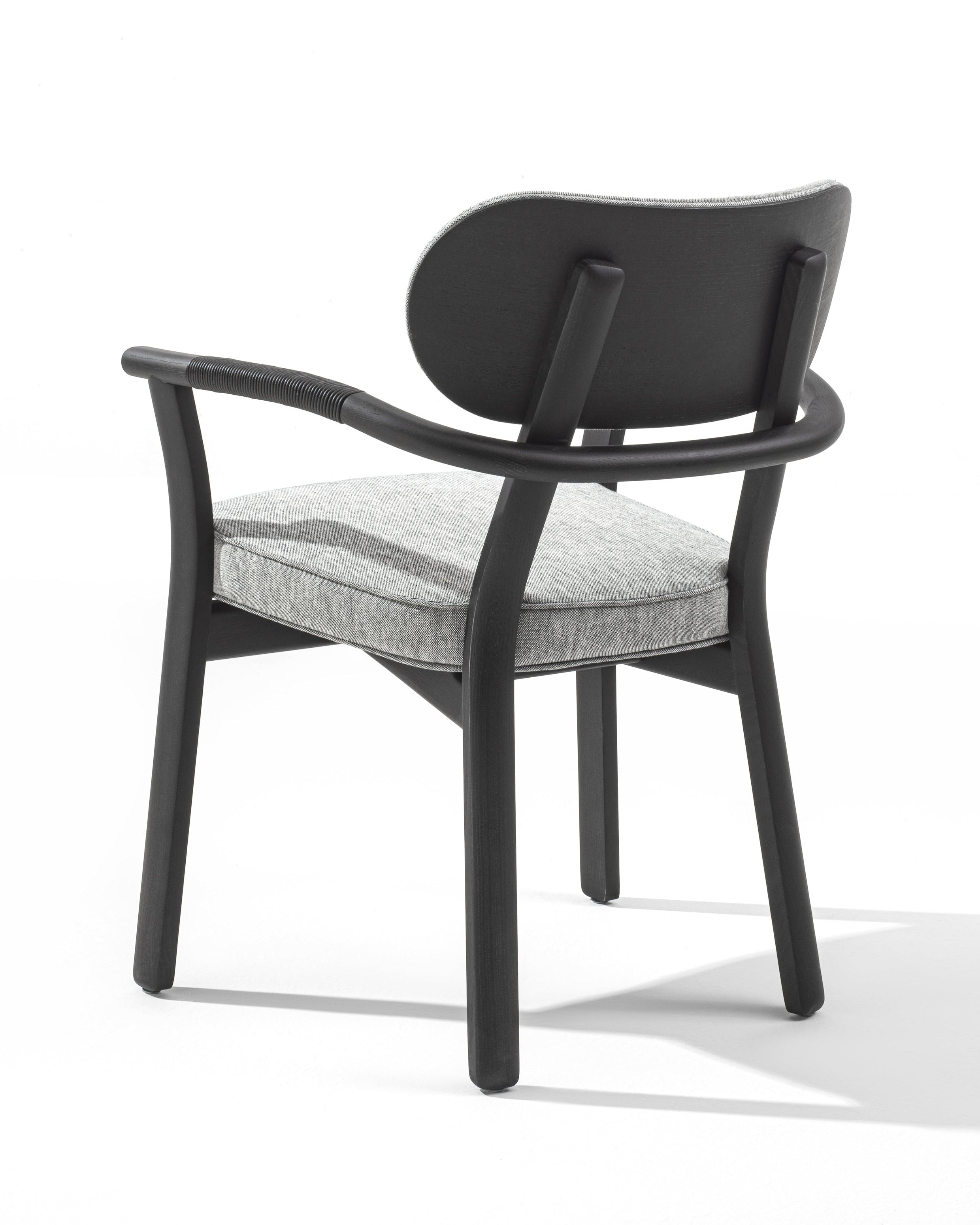 Silla de comedor Evelin con reposabrazos