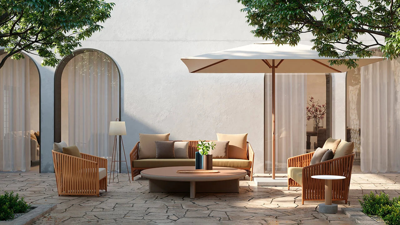 Sofá de 2 plazas Bitta Lounge Bela Rope | Cuerda Z01