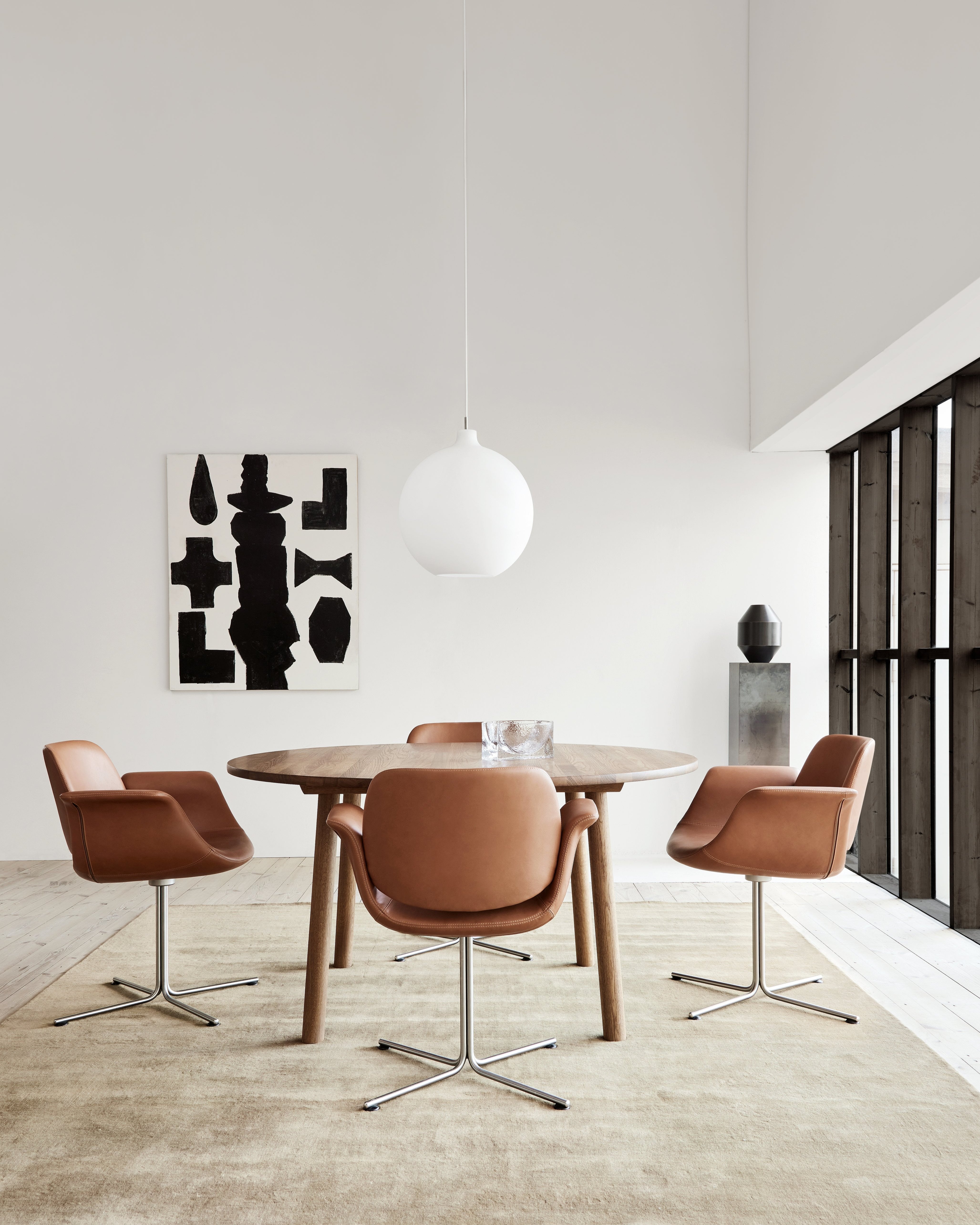 Taro dining table Ø120 cm