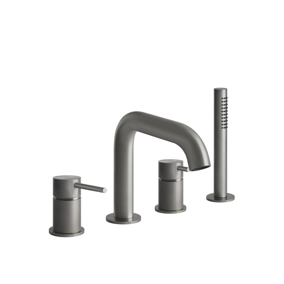 Grifería de bañera monomando con desviador | Colección Gessi 316 Trame