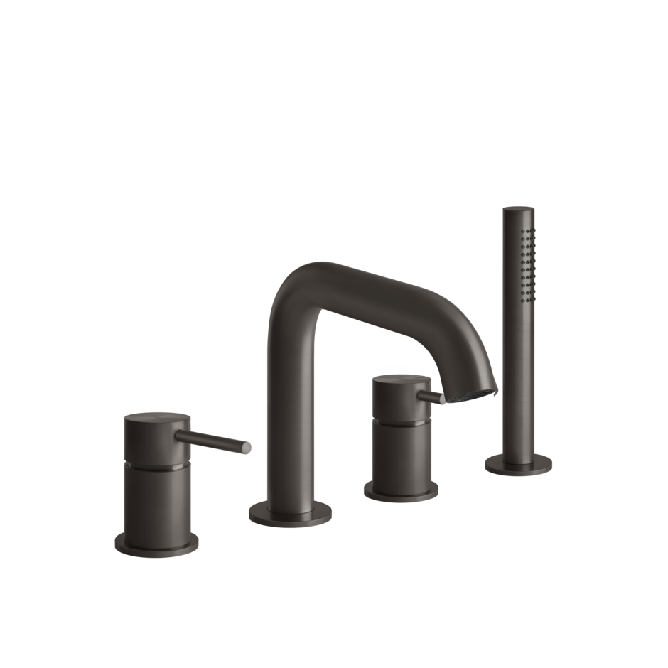 Grifería de bañera monomando con desviador | Colección Gessi 316 Trame