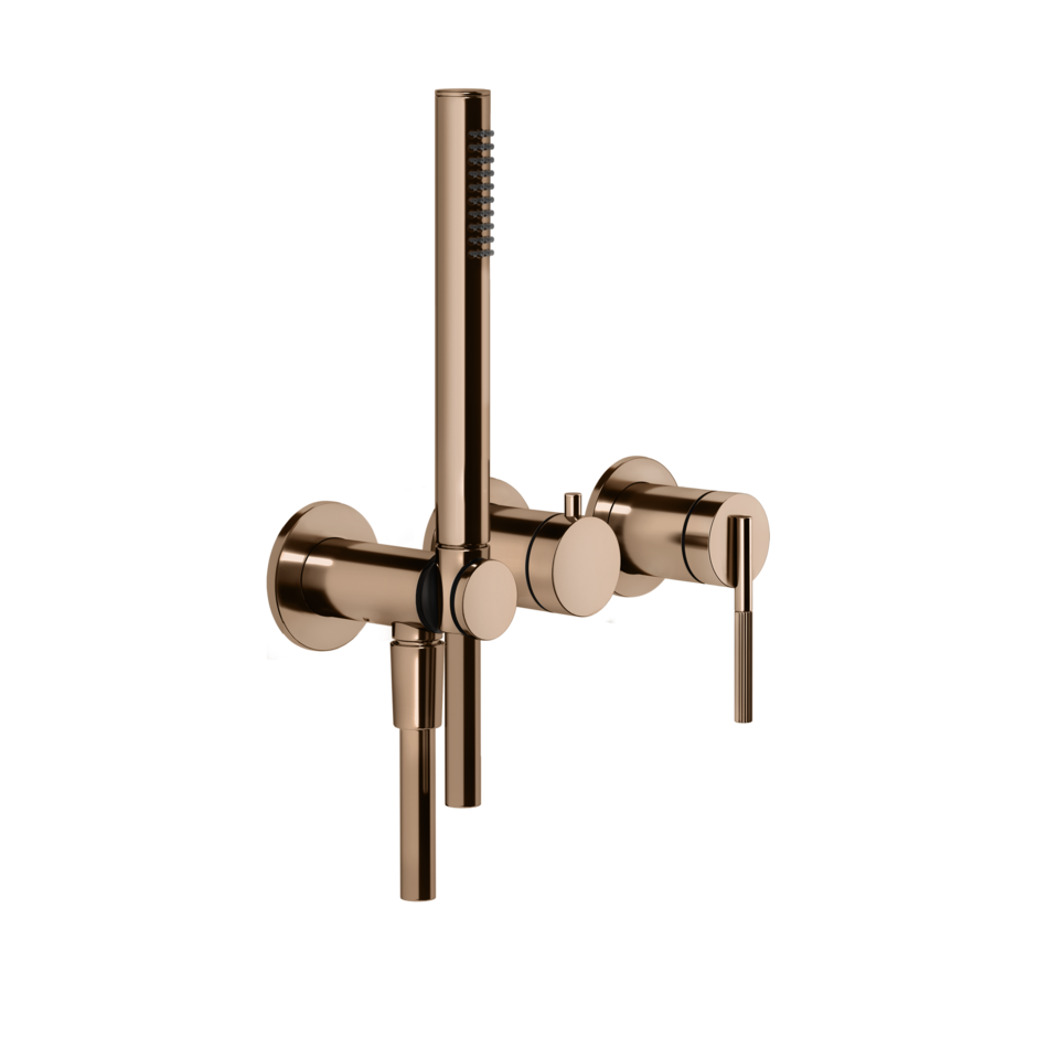 Single-lever shower faucet with two-way diverter | Ingranaggio Collection