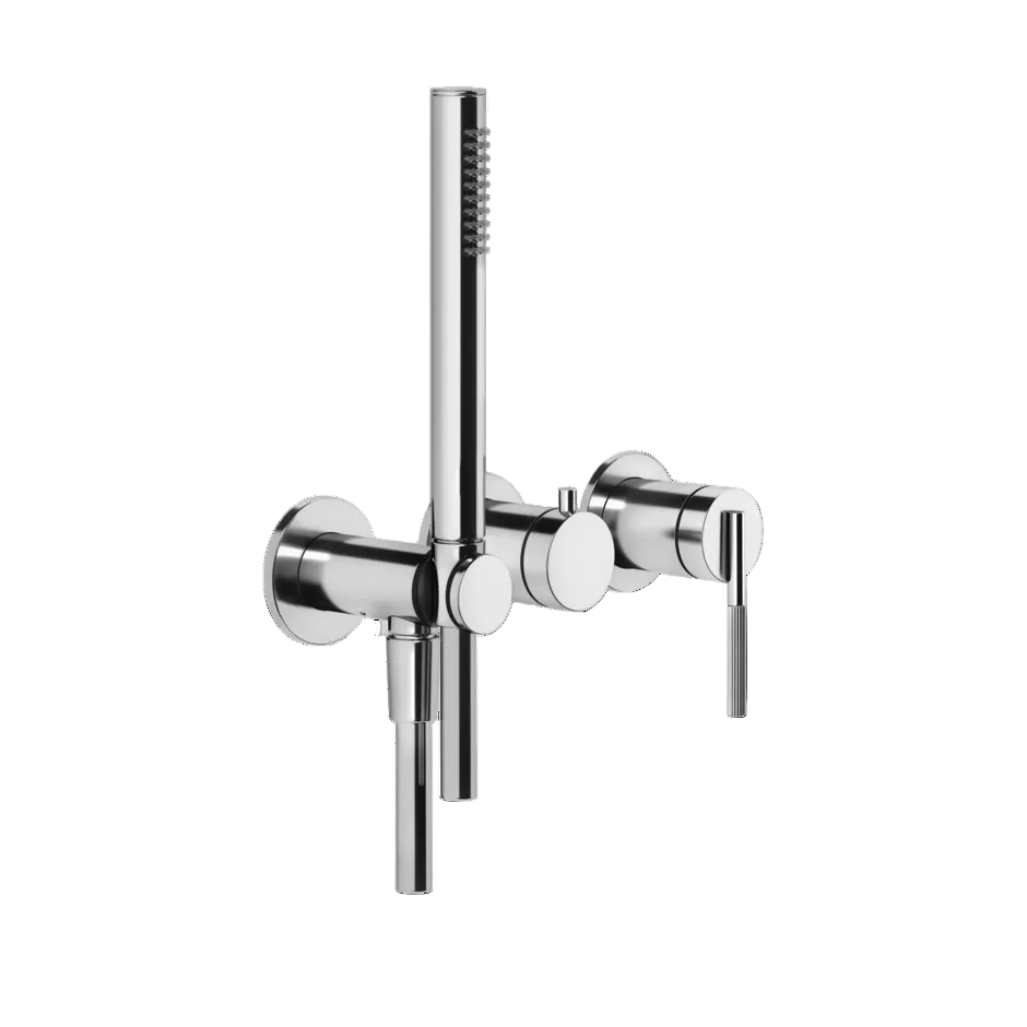 Single-lever shower faucet with two-way diverter | Ingranaggio Collection