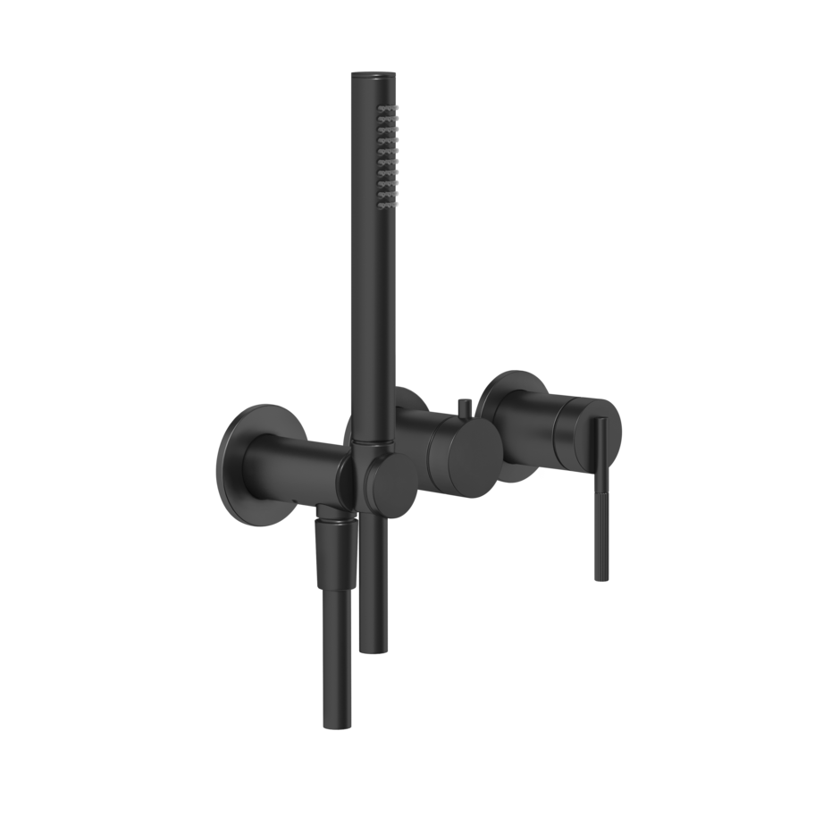 Single-lever shower faucet with two-way diverter | Ingranaggio Collection