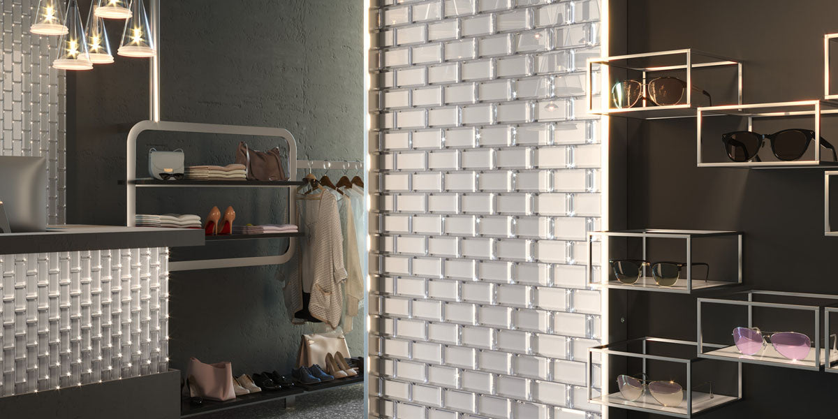 Facette Collection Glass Cladding