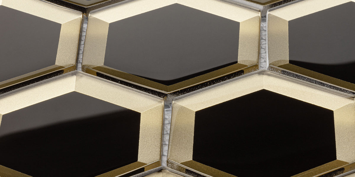 Bel Air collection glass panel effect cladding