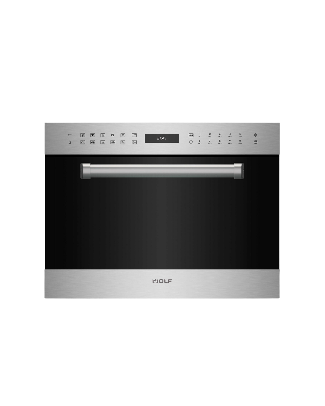Built-in microwave, Series 200, with left-hand door, Anthracite Grey