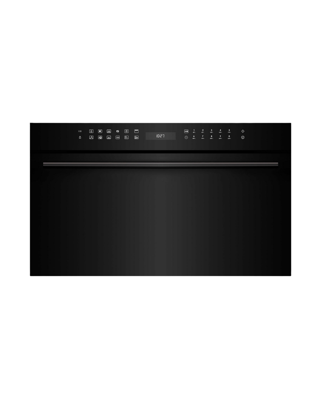 Built-in microwave, Series 200, with left-hand door, Anthracite Grey